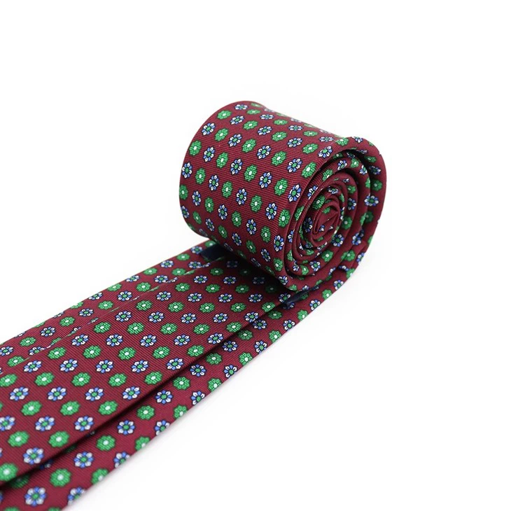Neutral Floral Tie