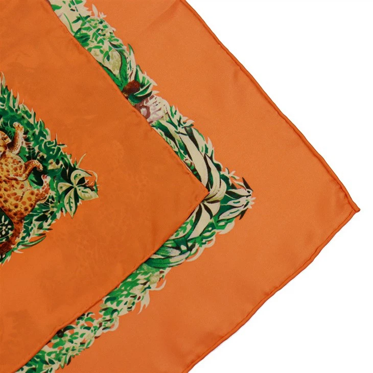 Women'S Square Silk Scarf